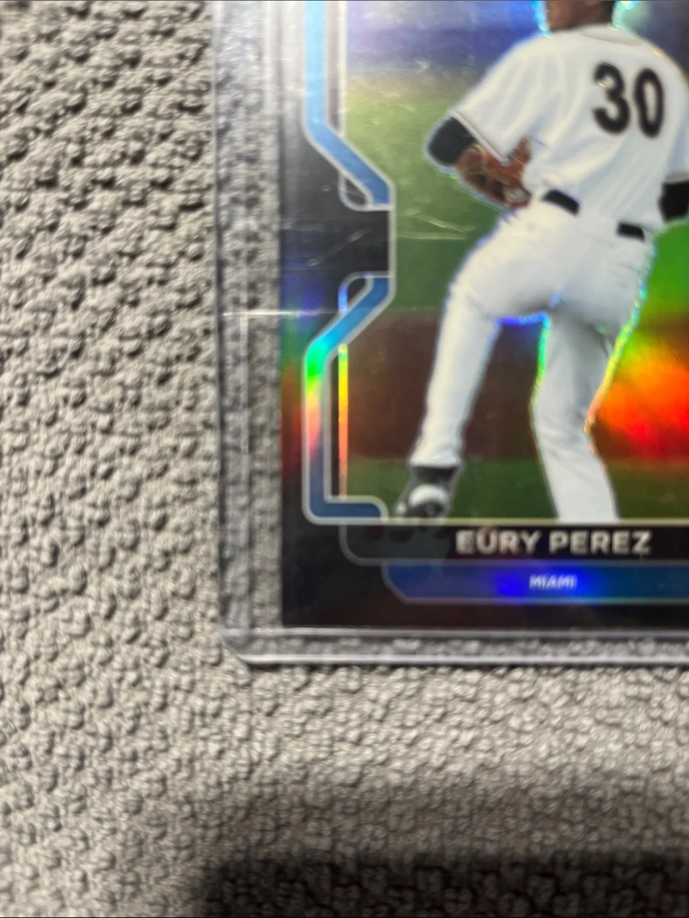 2022 Panini Prizm Black Prizm, Eury Perez #PDP184